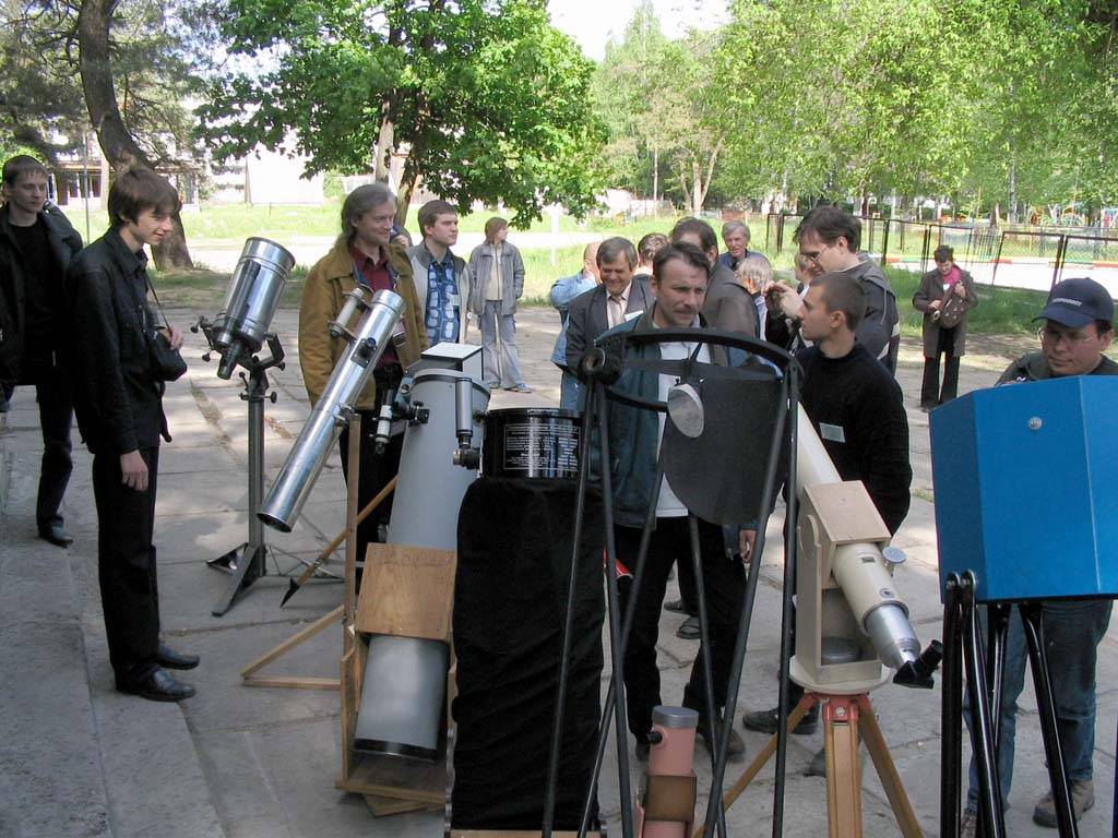 Выставка телескопов