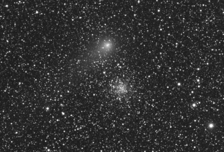 Комета C/2009 P1 (Garradd) и M71