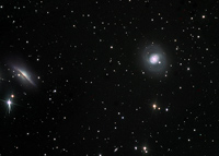 M 77   + NGC 1055
