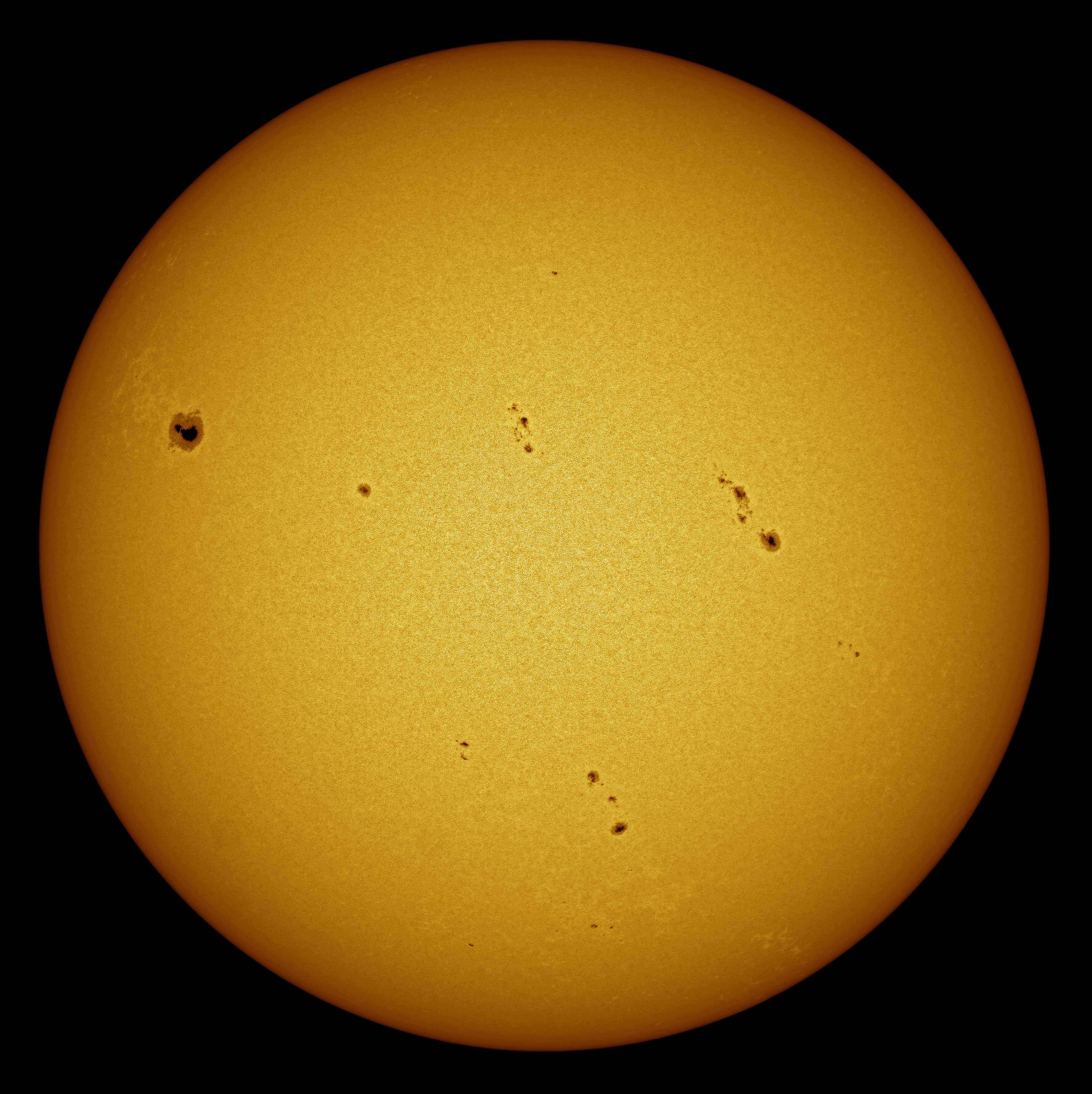 Sun 540nm 09.07.2023